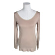 Unisex Noa Noa - Tricot shirt, size 36 - Light pink ()