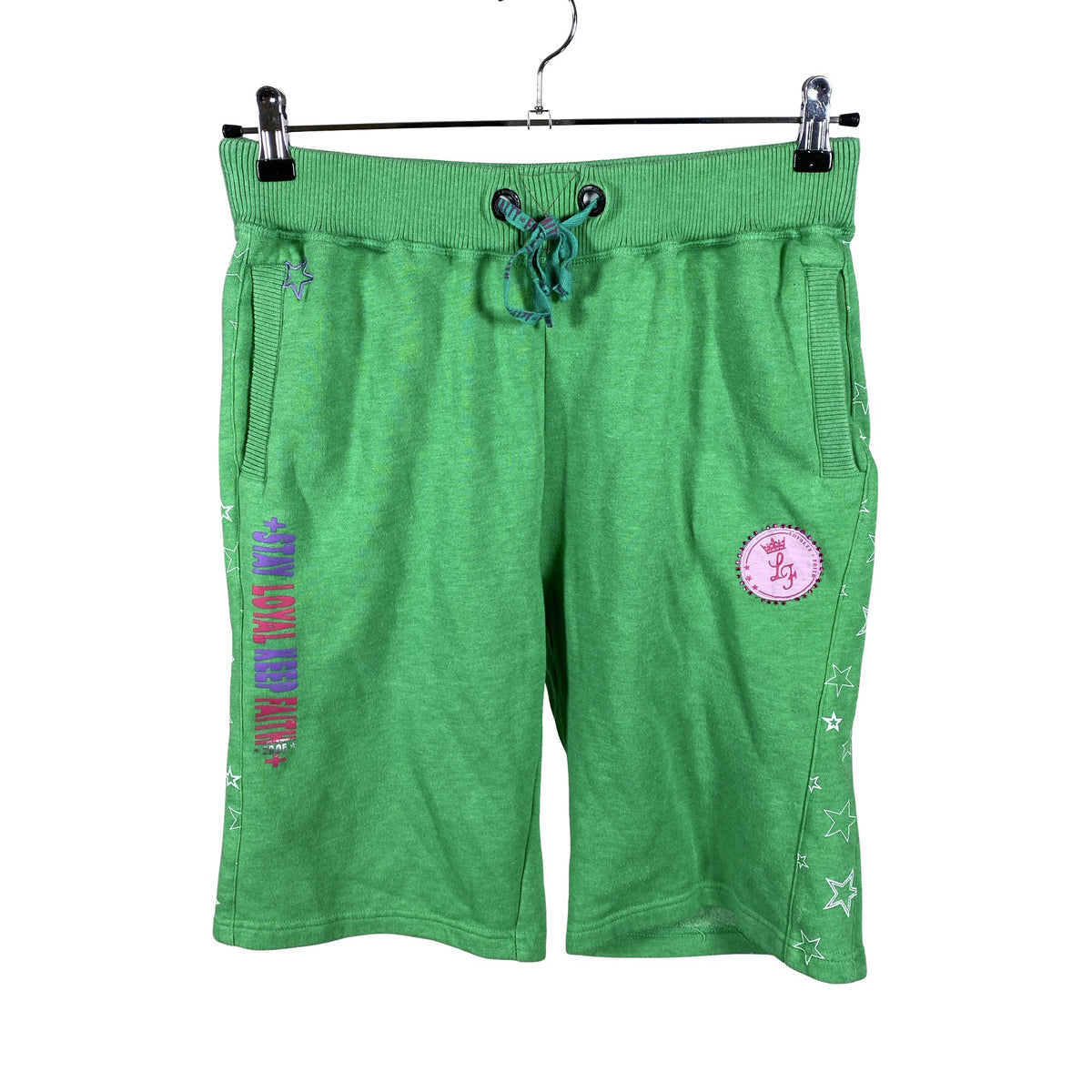Unisex Loyalty & Faith - Sweatshorts, size 146 - 152 - Green (1)