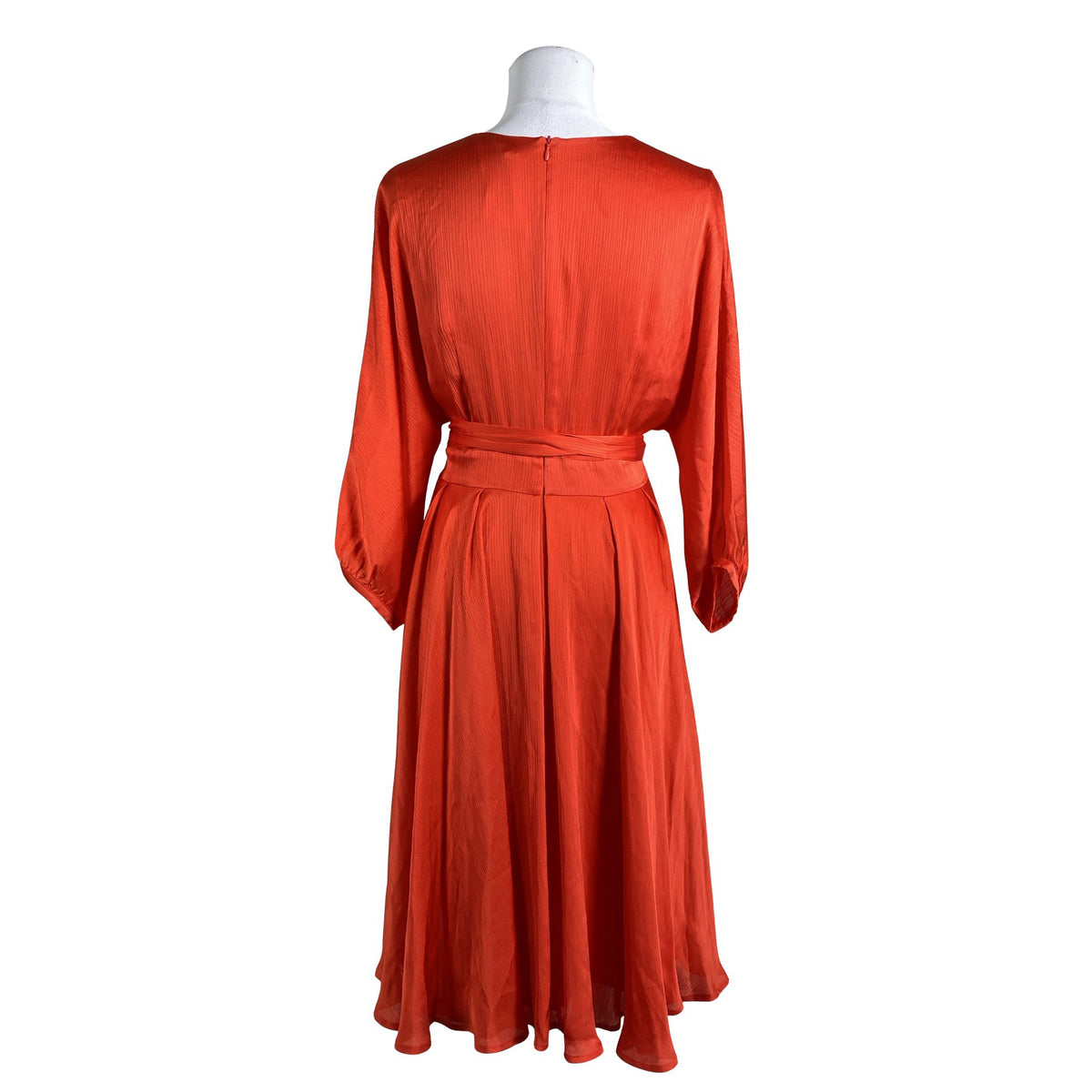 Unisex Esprit - Schiffon dress, size 38 - Red (2)