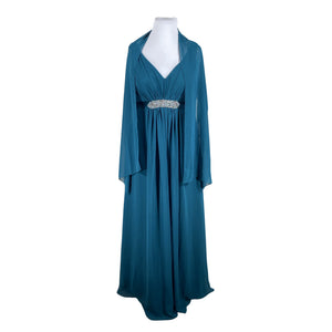 Unisex Park Line - Evening dress, size 44 - Green (2)