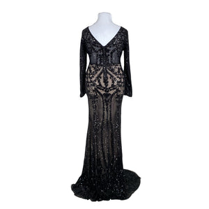 Unisex Soky & Soka - Evening dress, size 42 - Black (2)