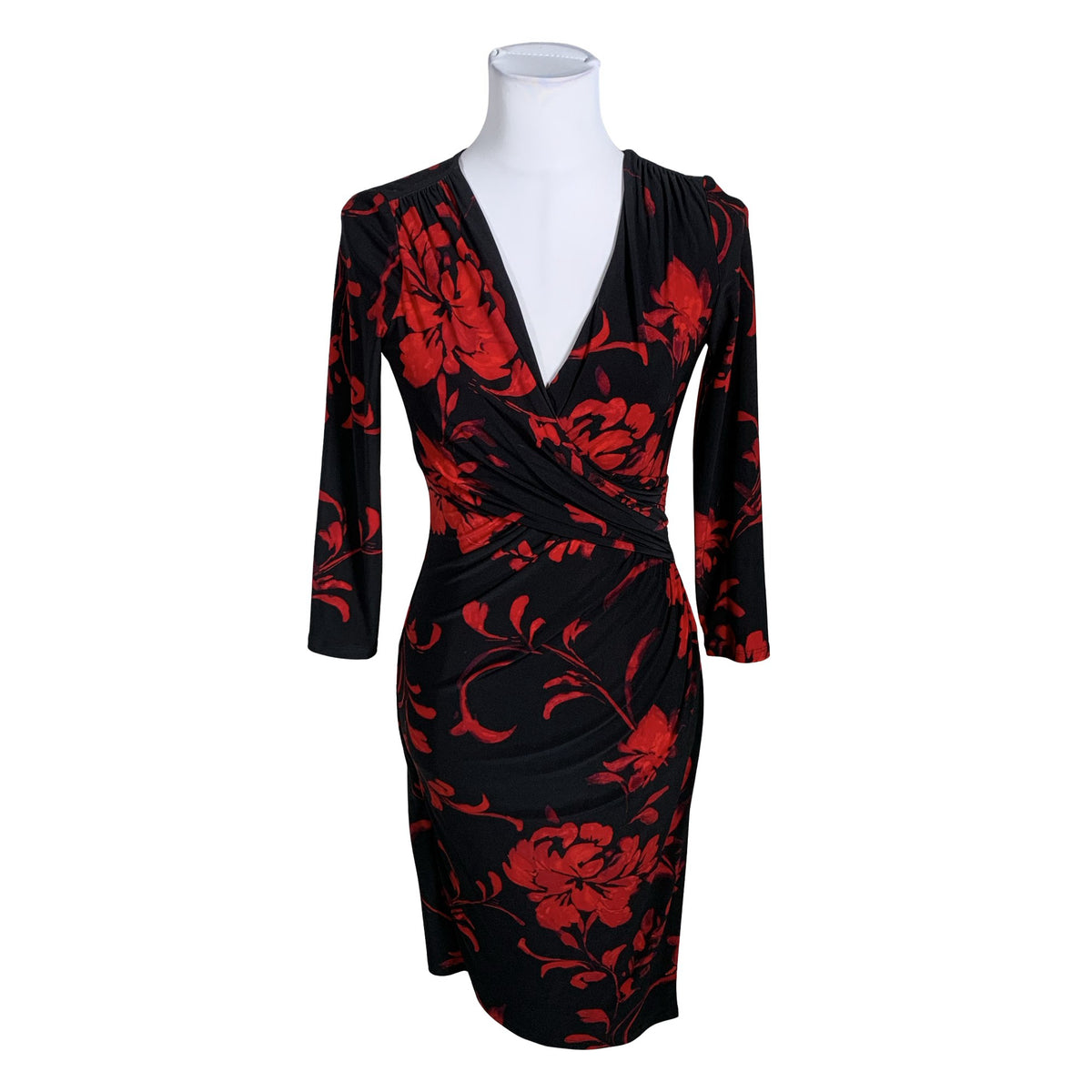Unisex Lauren Ralph Lauren - Tricot dress, size 34 - Black (1)