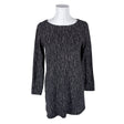 Unisex Nanso - Tricot tunic, size 36 - Black ()
