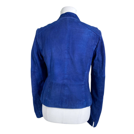 Unisex Esprit - Leather jacket, size 38 - Blue (2)