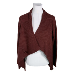 Unisex Anna Field - Cardigan, size 40 - Wine red (1)