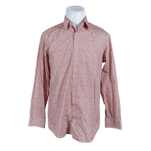 Unisex Venti - Collared shirt, size L - Red (1)