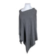 Unisex Part two - Poncho, size One size - Gray ()