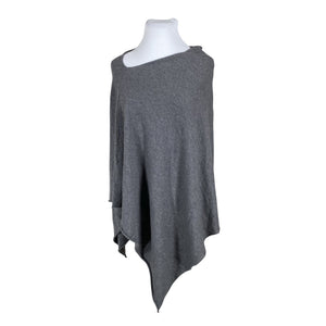 Unisex Part two - Poncho, size One size - Gray (1)