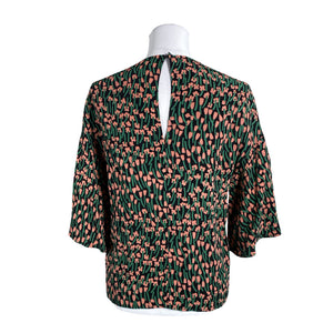Unisex Marimekko - Short-sleeved blouse, size 36 - Black (2)