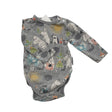 Unisex Martinex - Body, size 56 - 62 - Gray ()