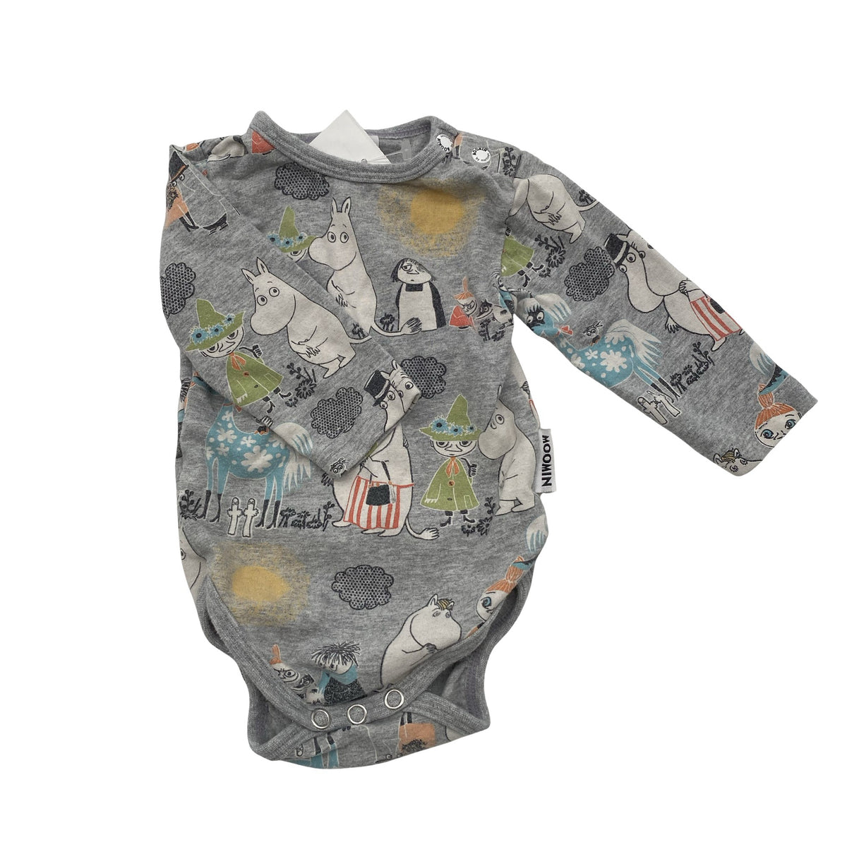 Unisex Martinex - Body, size 56 - 62 - Gray (1)