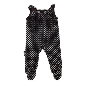 Unisex Metsola - Sleeveless romper, size 56 - 62 - Brown (1)
