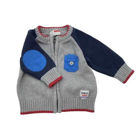 Unisex Name It - Cardigan, size 50 - 56 - Gray ()