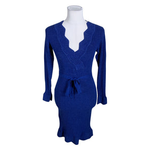 Unisex Mama Licious - Knit dress, size 36 - Blue (1)