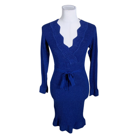 Unisex Mama Licious - Knit dress, size 36 - Blue ()
