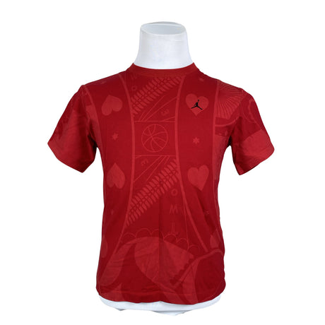 Unisex Jordan (Nike) - T-shirt, size S - Red ()
