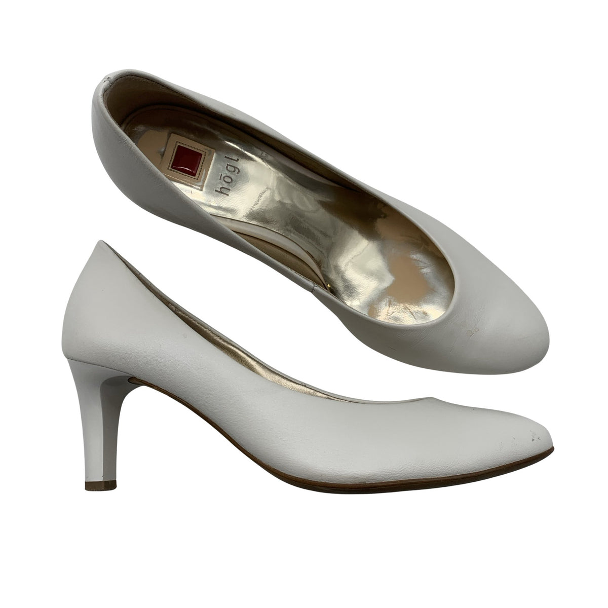 Unisex Högl - High heels, size 36 - White (1)