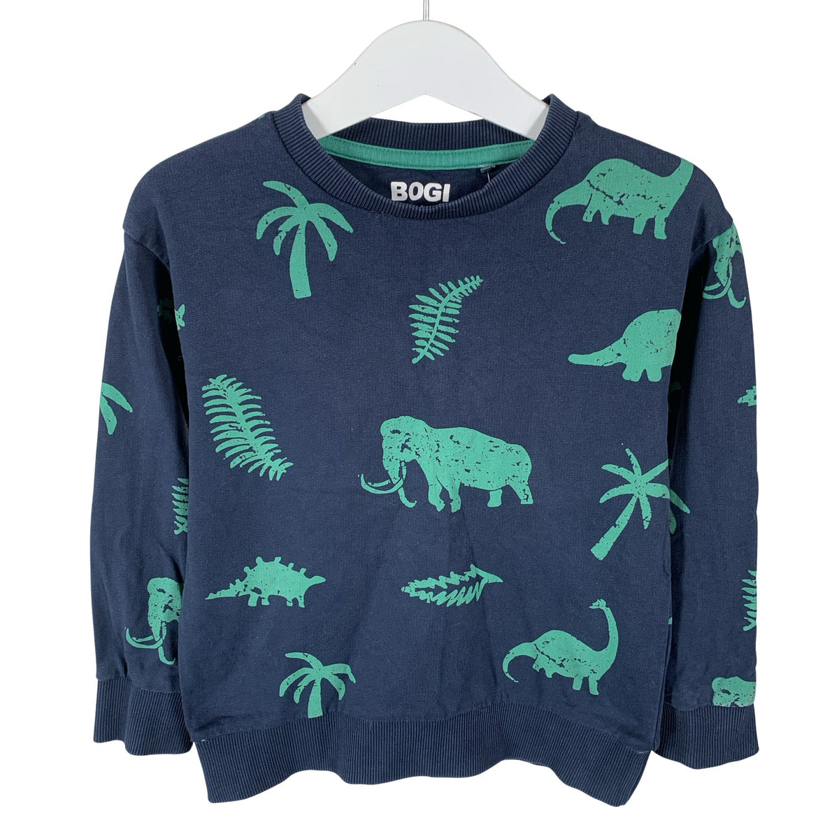 Unisex Bogi - Sweatshirt, size 104 - 110 - Blue (1)