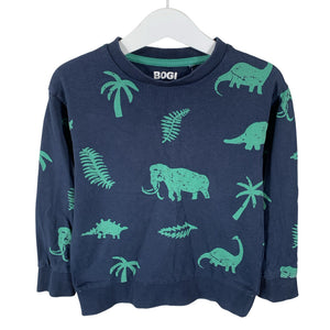 Unisex Bogi - Sweatshirt, size 104 - 110 - Blue (1)