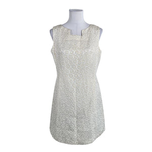 Unisex Nine West - Sheath dress, size 38 - White (1)