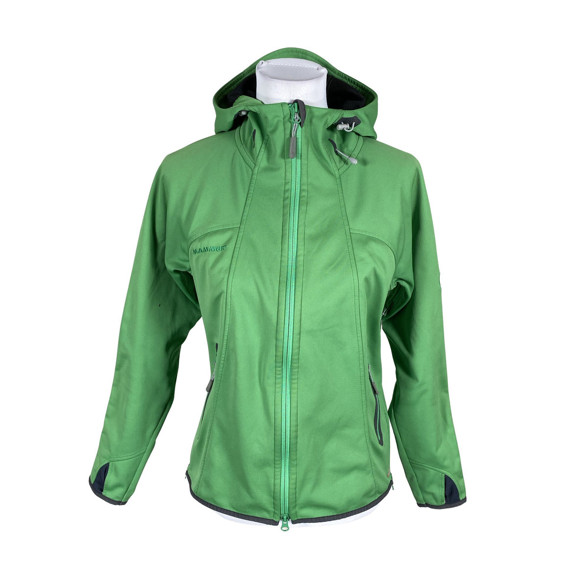 Unisex Mammut - Soft shell jacket, size 38 - Green (1)