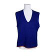 Unisex ME+EM - Knit vest, size 40 - Blue ()
