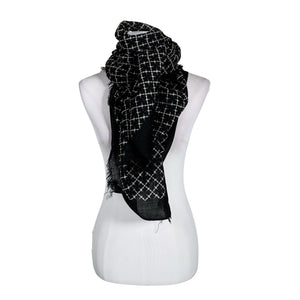 Unisex by Malene Birger - Scarf, size Maxi - Black (1)