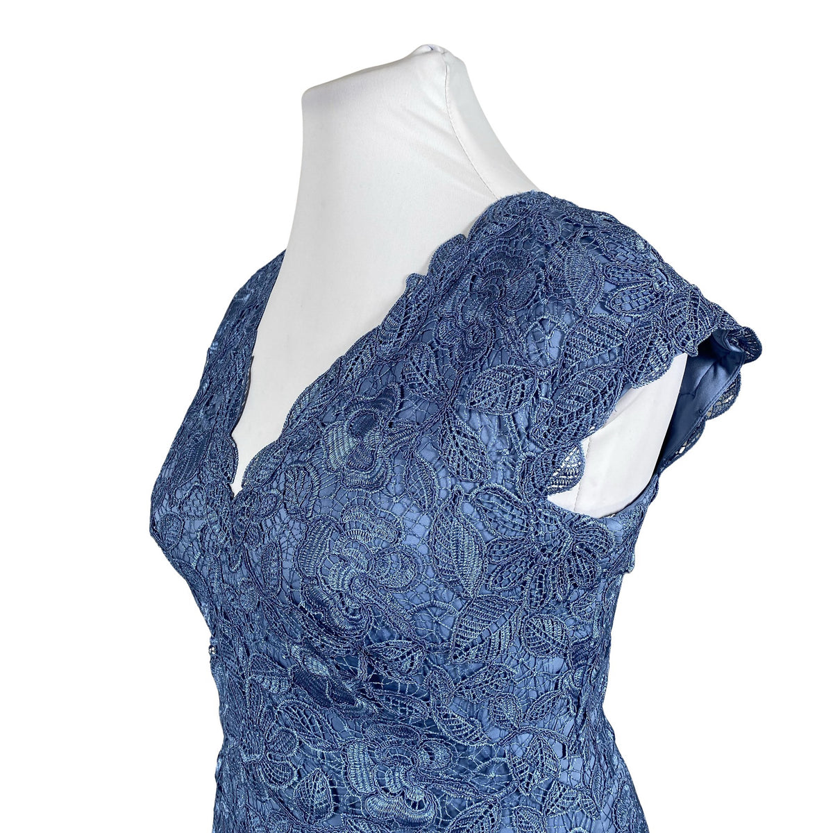 Unisex Tadashi Shoji - Evening dress, size 42 - Light blue (2)