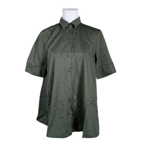 Unisex Gerry Weber - Short-sleeved blouse, size 40 - Green (1)