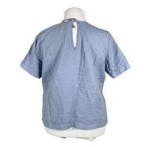 Unisex Esprit - Short-sleeved blouse, size 42 - Light blue (2)