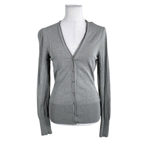 Unisex Your Face - Cardigan, size 36 - Gray (1)