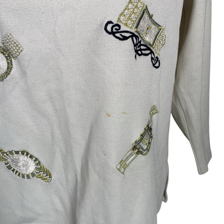 Unisex Cavallo - Sweater, size 38 - Beige (2)