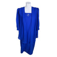 Unisex Caroline - Schiffon dress, size 40 - Blue ()