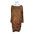 Unisex Piú & Piú - Schiffon dress, size 44 - Orange ()