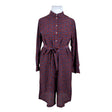Unisex Marimekko - Schiffon dress, size 42 - Wine red ()