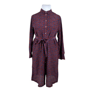 Unisex Marimekko - Schiffon dress, size 42 - Wine red (1)