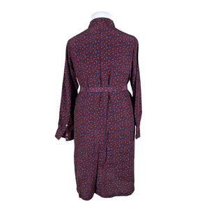 Unisex Marimekko - Schiffon dress, size 42 - Wine red (3)