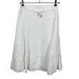 Unisex Gerry Weber - Fabric skirt, size 38 - White ()