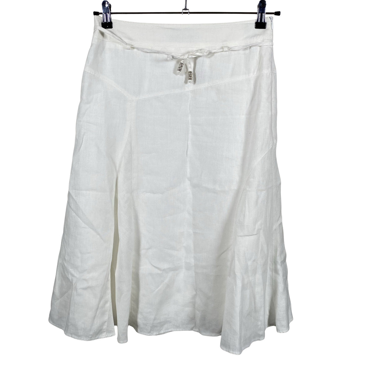Unisex Gerry Weber - Fabric skirt, size 38 - White (1)