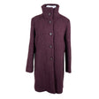 Unisex Milo - Wool coat, size 46 - Wine red ()