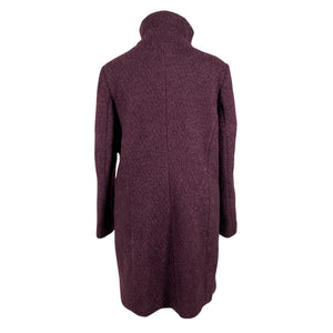 Unisex Milo - Wool coat, size 46 - Wine red (3)