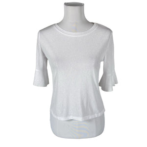 Unisex Temt - Tricot shirt, size 40 - White (1)