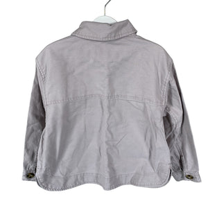 Unisex POMPdeLUX - Denim jacket, size 122 - 128 - Violet (2)