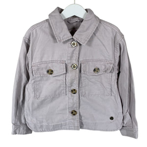 Unisex POMPdeLUX - Denim jacket, size 122 - 128 - Violet (1)