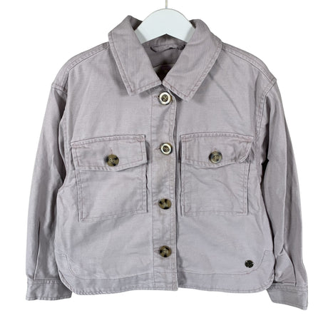 Unisex POMPdeLUX - Denim jacket, size 122 - 128 - Violet ()