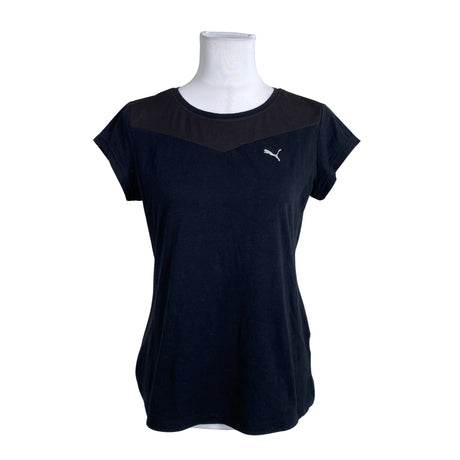 Unisex Puma - Sports shirt, short sleeve, size 40 - Black ()