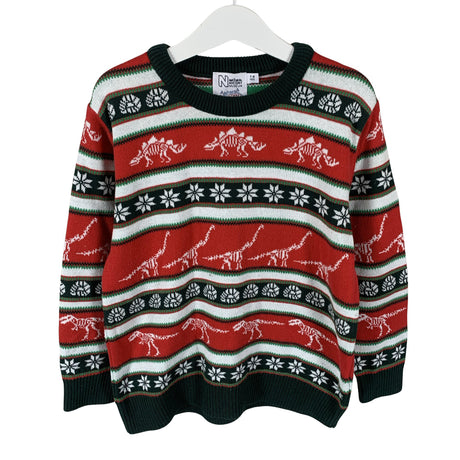 Unisex British Christmas Jumpers - Sweater, size 122 - 128 - Green ()