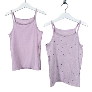 Unisex Name It - Tricot tank top, size 122 - 128 - Violet (1)