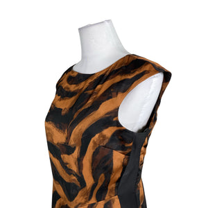 Unisex Karen Millen - Party dress, size 36 - Brown (2)
