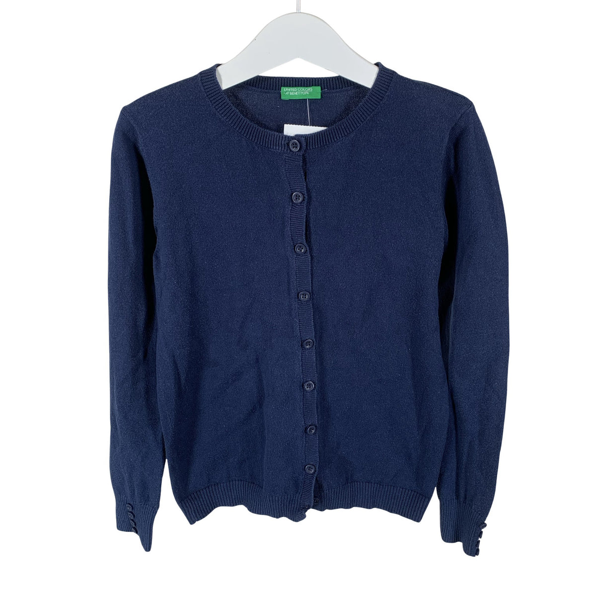 Unisex Benetton - Cardigan, size 116 - 122 - Blue (1)